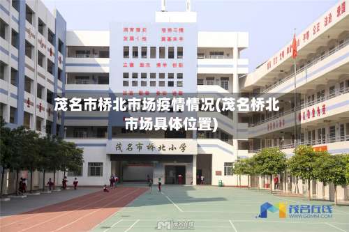 茂名市桥北市场疫情情况(茂名桥北市场具体位置)