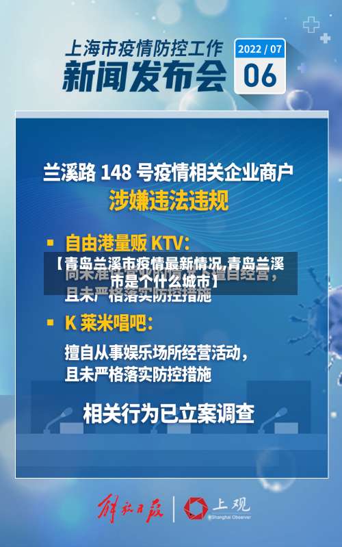 【青岛兰溪市疫情最新情况,青岛兰溪市是个什么城市】
