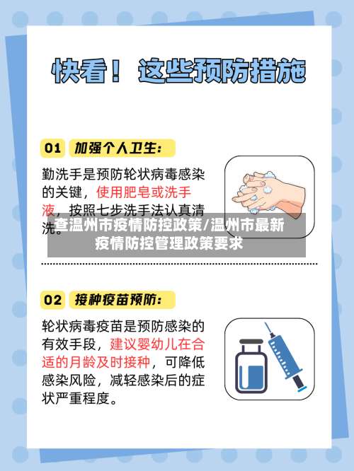 查温州市疫情防控政策/温州市最新疫情防控管理政策要求