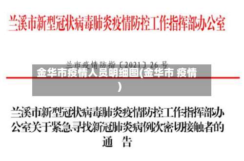 金华市疫情人员明细图(金华市 疫情)-第3张图片