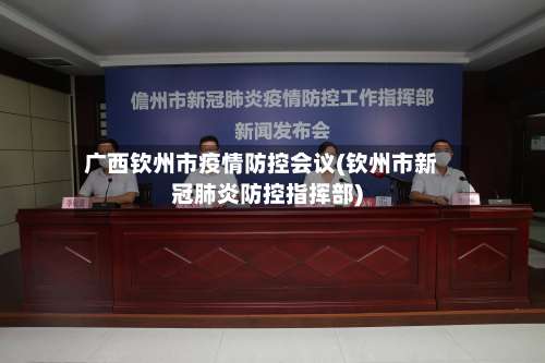 广西钦州市疫情防控会议(钦州市新冠肺炎防控指挥部)-第2张图片