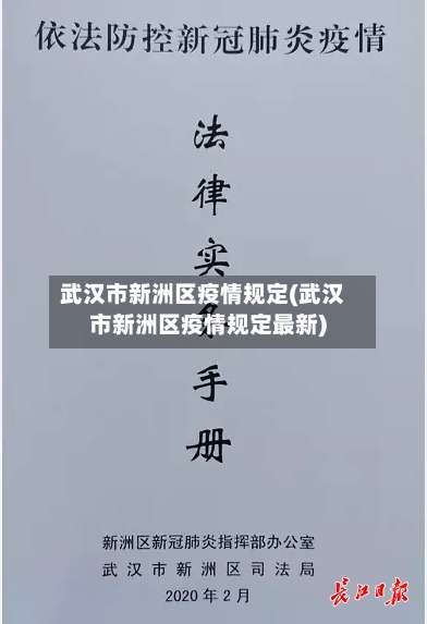 武汉市新洲区疫情规定(武汉市新洲区疫情规定最新)