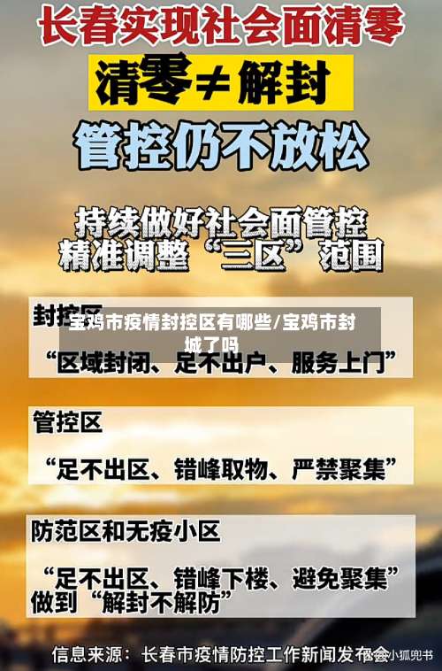 宝鸡市疫情封控区有哪些/宝鸡市封城了吗-第2张图片