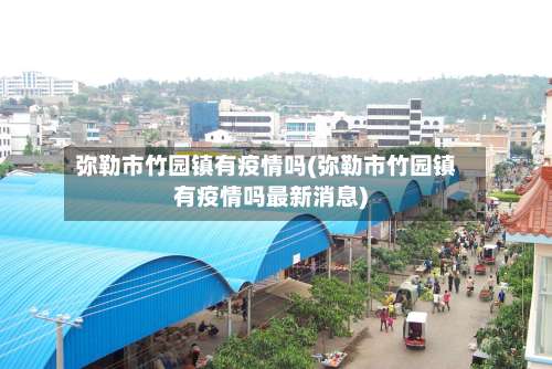 弥勒市竹园镇有疫情吗(弥勒市竹园镇有疫情吗最新消息)