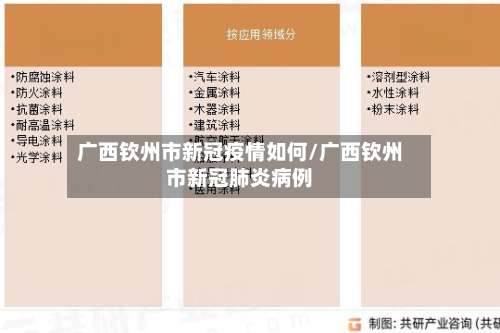 广西钦州市新冠疫情如何/广西钦州市新冠肺炎病例-第2张图片