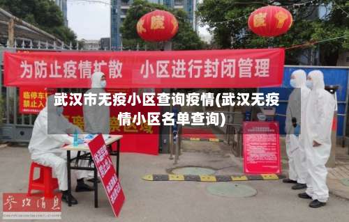 武汉市无疫小区查询疫情(武汉无疫情小区名单查询)-第2张图片
