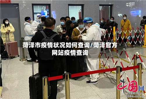 菏泽市疫情状况如何查询/菏泽官方网站疫情查询-第2张图片