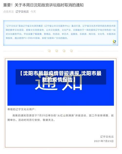 【沈阳市最新疫情管控通报,沈阳市最新的疫情报告】-第3张图片