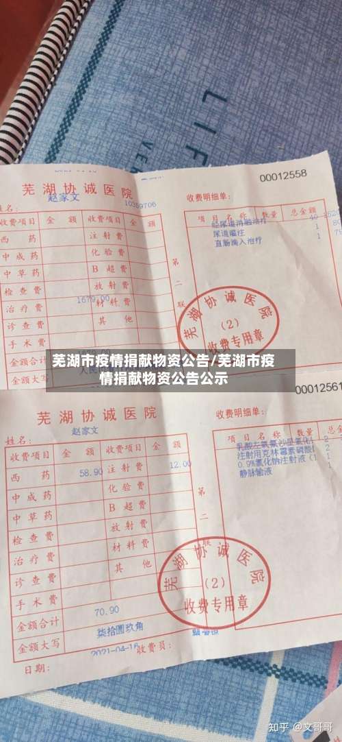 芜湖市疫情捐献物资公告/芜湖市疫情捐献物资公告公示-第2张图片