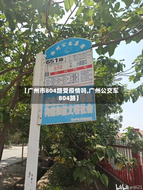 【广州市804路受疫情吗,广州公交车804路】