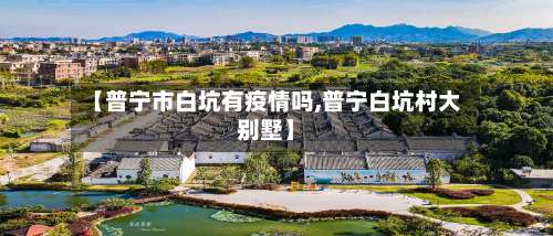 【普宁市白坑有疫情吗,普宁白坑村大别墅】