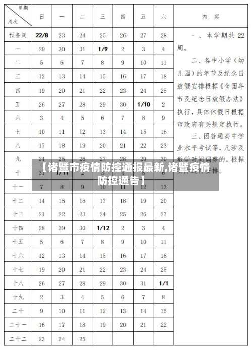 【诸暨市疫情防控通报最新,诸暨疫情防控通告】