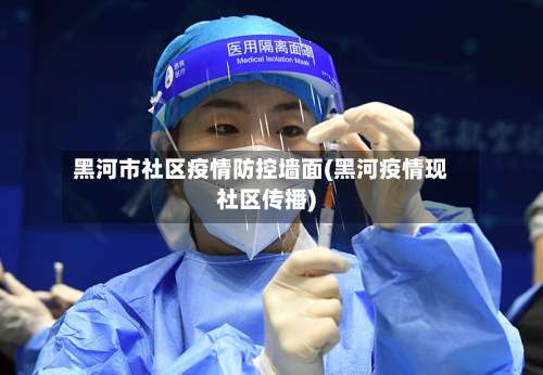 黑河市社区疫情防控墙面(黑河疫情现社区传播)-第2张图片