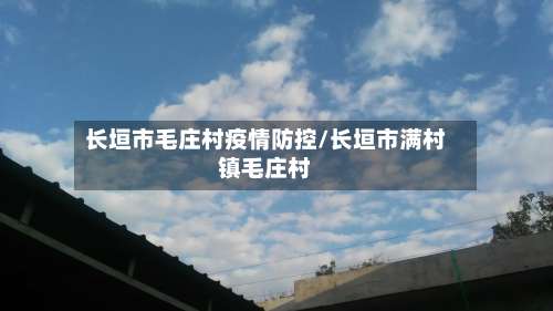 长垣市毛庄村疫情防控/长垣市满村镇毛庄村-第2张图片
