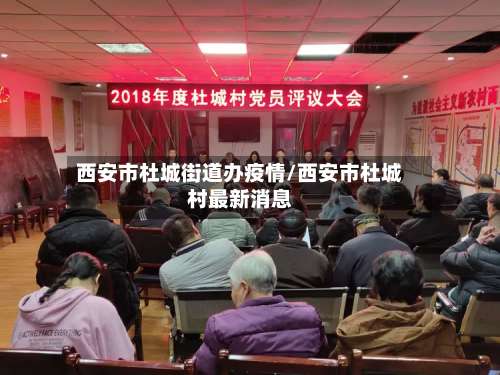 西安市杜城街道办疫情/西安市杜城村最新消息-第2张图片