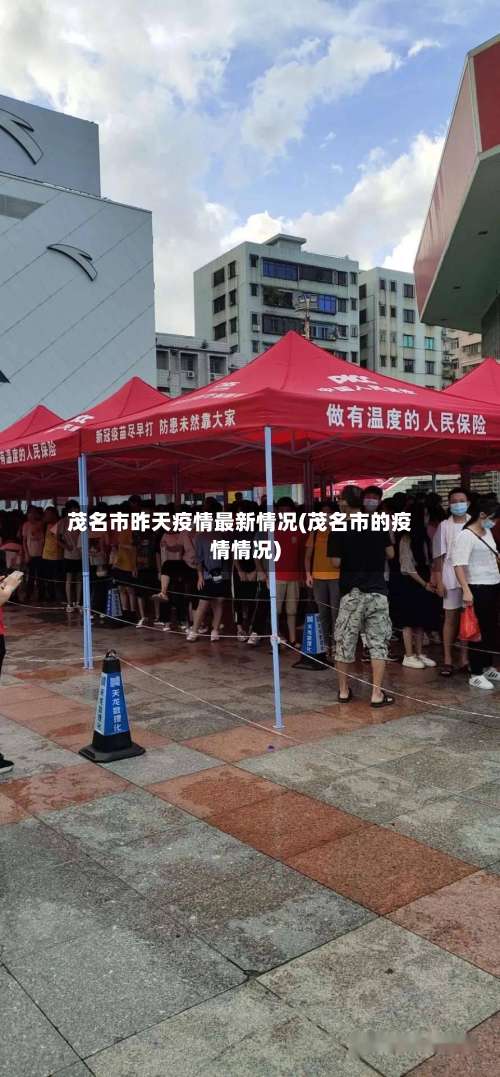 茂名市昨天疫情最新情况(茂名市的疫情情况)