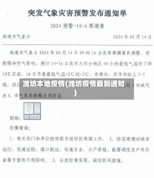 潍坊本地疫情(潍坊疫情最新通知)-第3张图片