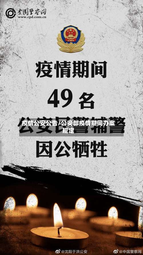 疫情公安公告/公安部疫情期间办案规定