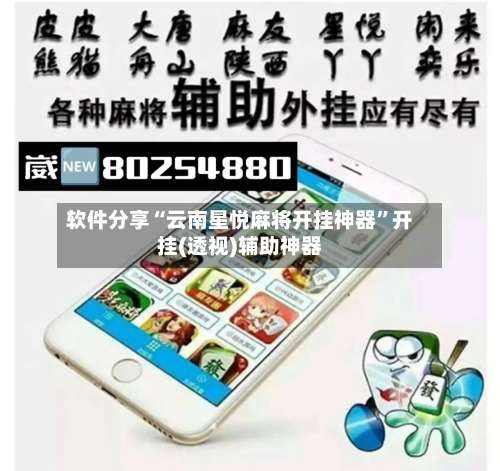 软件分享“云南星悦麻将开挂神器	”开挂(透视)辅助神器-第2张图片