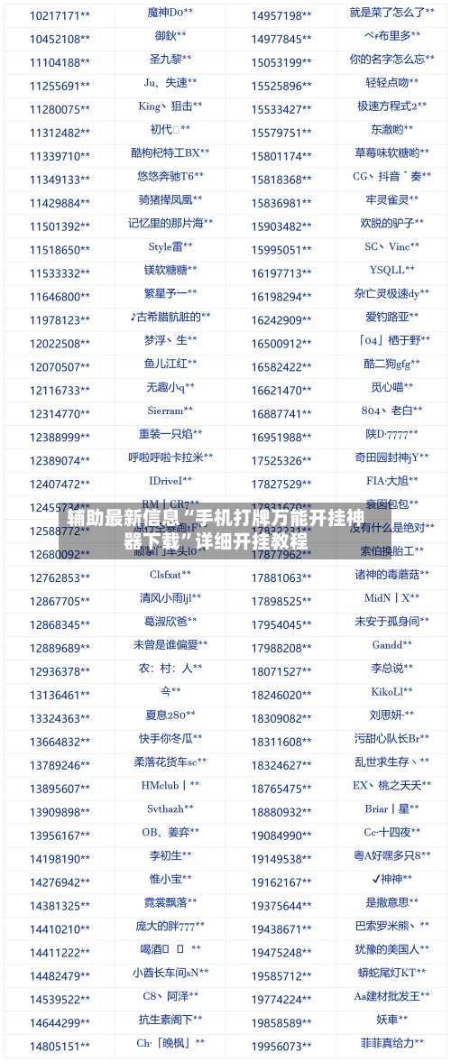 辅助最新信息“手机打牌万能开挂神器下载	”详细开挂教程-第2张图片