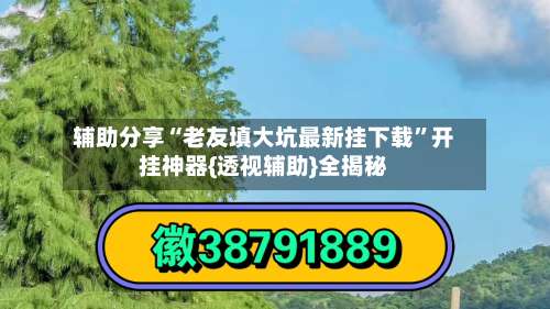 辅助分享“老友填大坑最新挂下载	”开挂神器{透视辅助}全揭秘-第2张图片