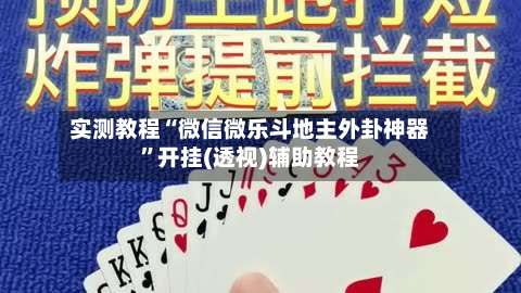 实测教程“微信微乐斗地主外卦神器”开挂(透视)辅助教程-第2张图片
