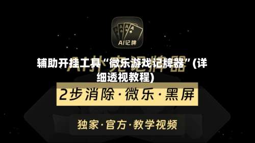辅助开挂工具“微乐游戏记牌器”(详细透视教程)-第3张图片