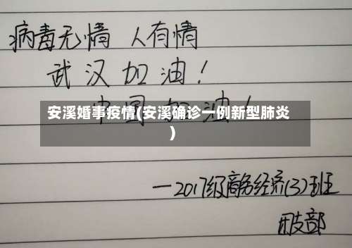 安溪婚事疫情(安溪确诊一例新型肺炎)