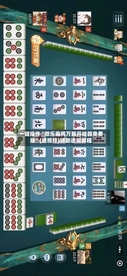 一键操作“微乐麻将万能开挂器免费版”(透视挂)辅助透视教程-第3张图片