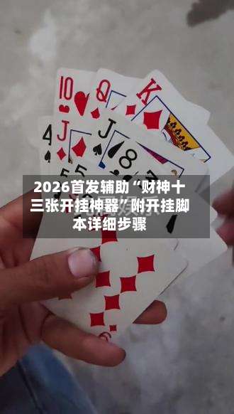 2026首发辅助“财神十三张开挂神器”附开挂脚本详细步骤-第2张图片