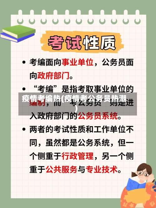 疫情考编热(疫情考公务员热潮)-第2张图片