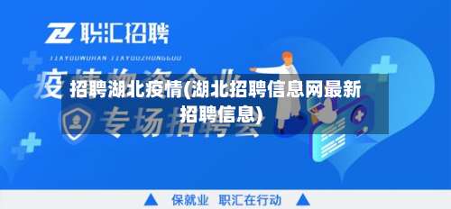 招聘湖北疫情(湖北招聘信息网最新招聘信息)