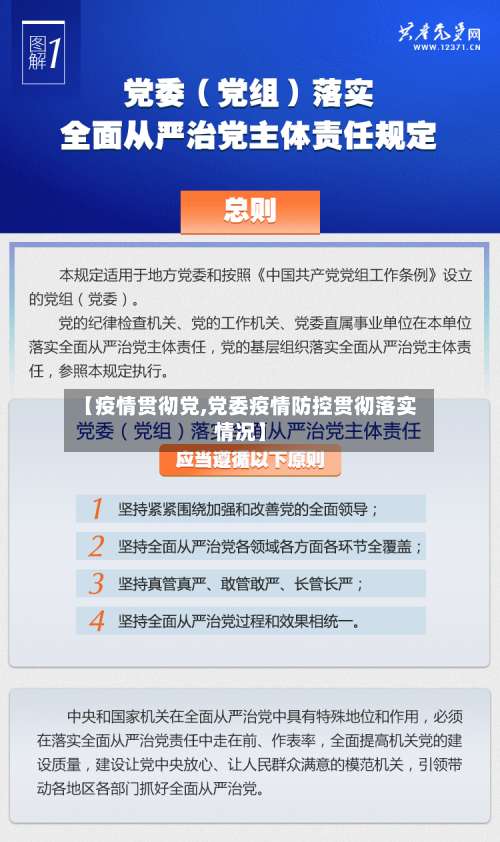【疫情贯彻党,党委疫情防控贯彻落实情况】