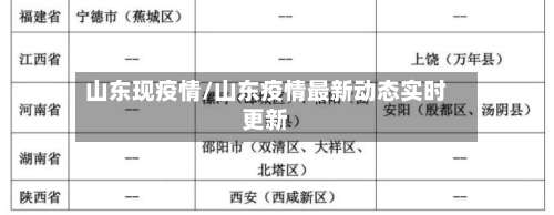 山东现疫情/山东疫情最新动态实时更新-第2张图片