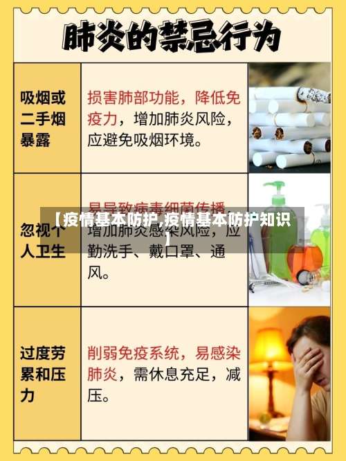 【疫情基本防护,疫情基本防护知识】