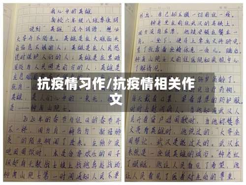 抗疫情习作/抗疫情相关作文