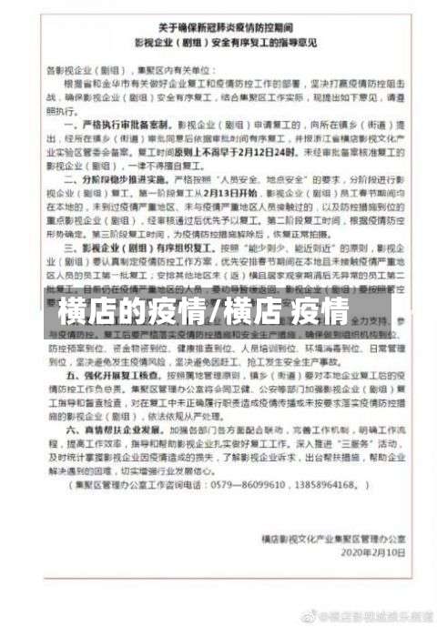 横店的疫情/横店 疫情