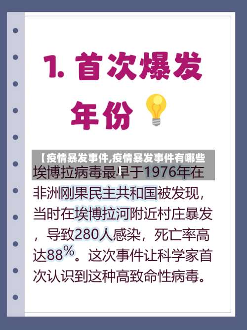 【疫情暴发事件,疫情暴发事件有哪些】
