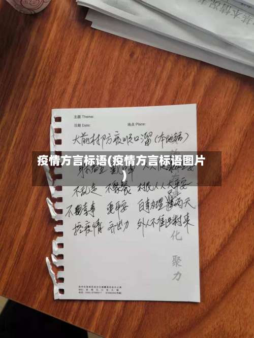 疫情方言标语(疫情方言标语图片)