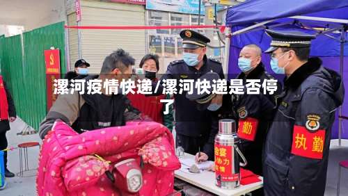 漯河疫情快递/漯河快递是否停了-第2张图片