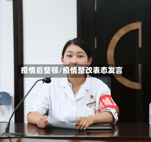 疫情后整顿/疫情整改表态发言