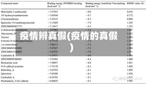 疫情辨真假(疫情的真假)-第2张图片