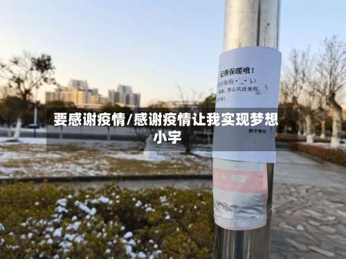要感谢疫情/感谢疫情让我实现梦想 小宇-第3张图片