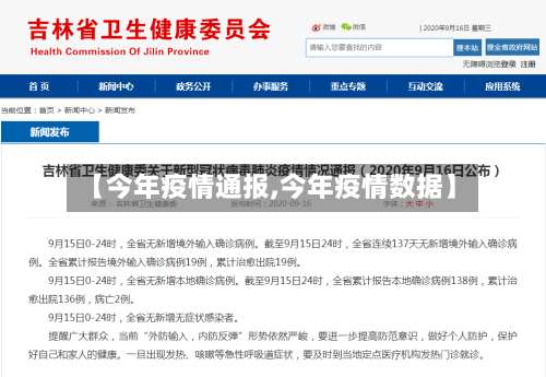 【今年疫情通报,今年疫情数据】-第2张图片