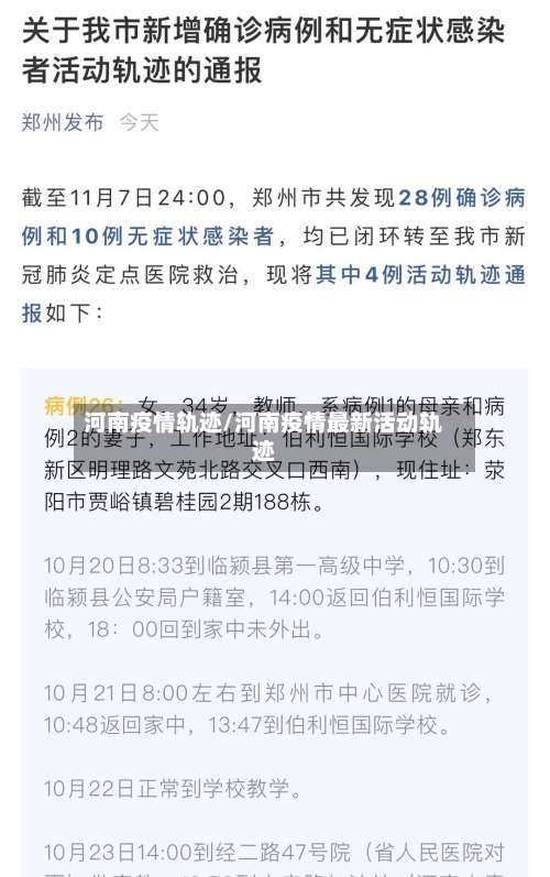 河南疫情轨迹/河南疫情最新活动轨迹-第3张图片