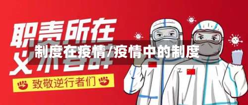 制度在疫情/疫情中的制度