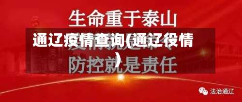 通辽疫情查询(通辽役情)-第2张图片