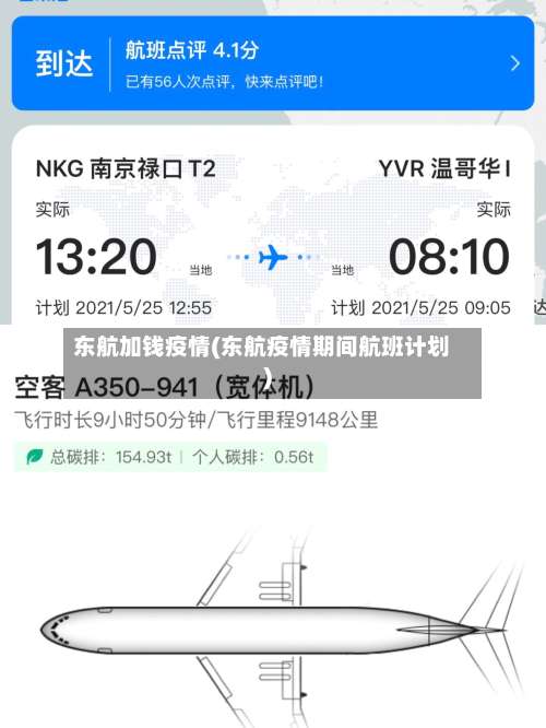 东航加钱疫情(东航疫情期间航班计划)