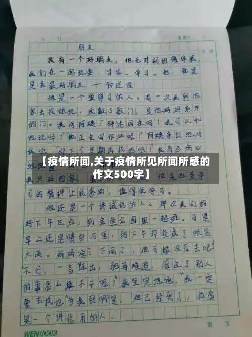 【疫情所闻,关于疫情所见所闻所感的作文500字】