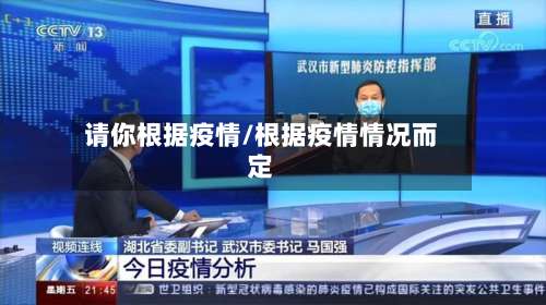 请你根据疫情/根据疫情情况而定